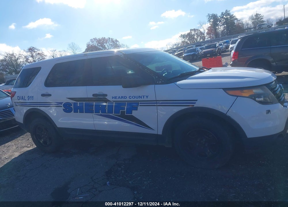 2014 FORD POLICE INTERCEPTOR SEDAN VIN: 1FM5K8ARXEGB85437