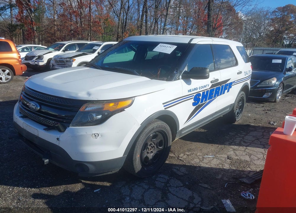 2014 FORD POLICE INTERCEPTOR SEDAN VIN: 1FM5K8ARXEGB85437