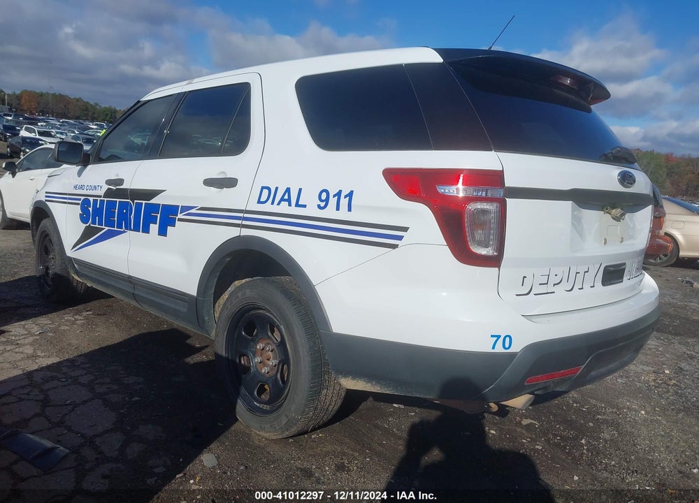 2014 FORD POLICE INTERCEPTOR SEDAN VIN: 1FM5K8ARXEGB85437
