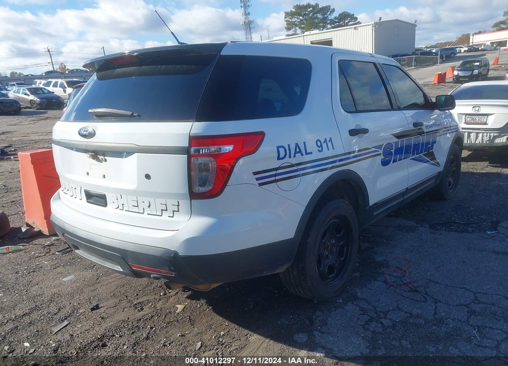 2014 FORD POLICE INTERCEPTOR SEDAN VIN: 1FM5K8ARXEGB85437
