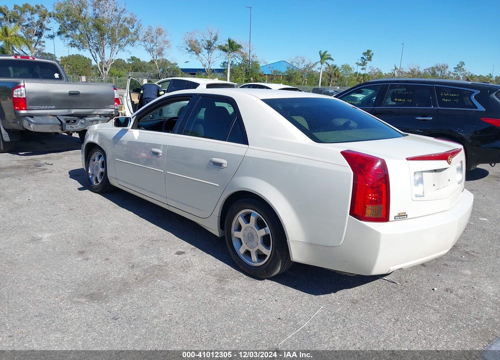 2003 CADILLAC CTS STANDARD VIN: 1G6DM57N830172322