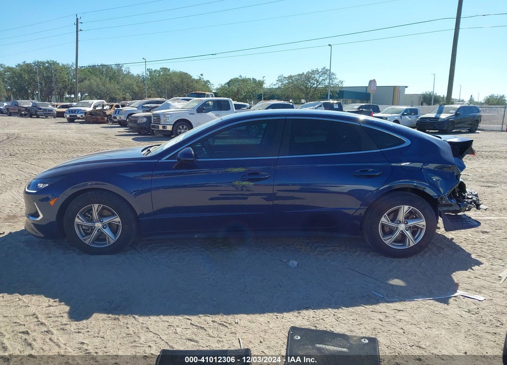 2021 HYUNDAI SONATA SE VIN: 5NPEG4JA8MH124011
