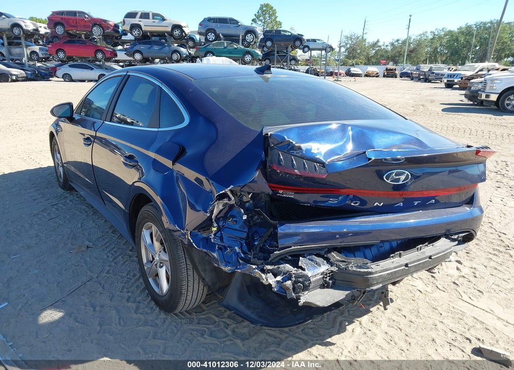2021 HYUNDAI SONATA SE VIN: 5NPEG4JA8MH124011