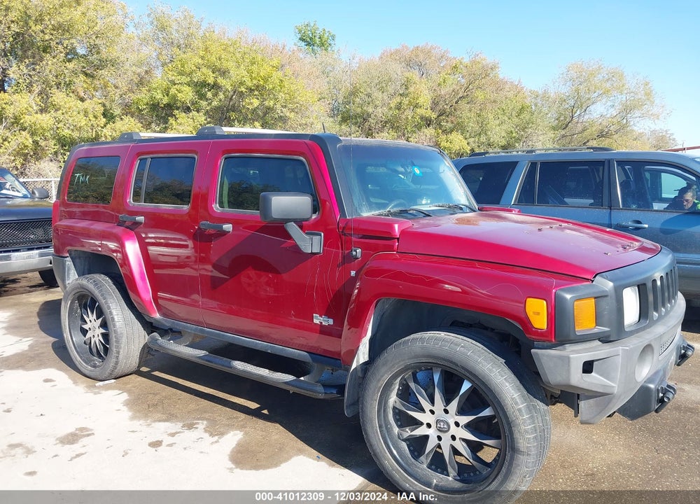 2009 HUMMER H3 SUV VIN: 5GTEN13E098103317