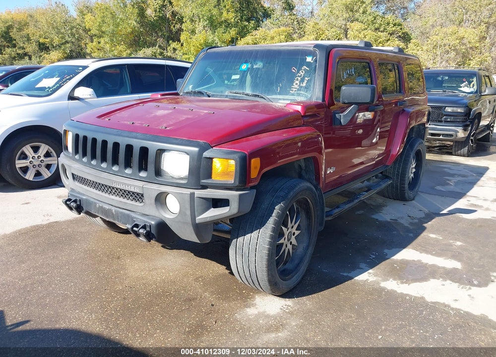2009 HUMMER H3 SUV VIN: 5GTEN13E098103317