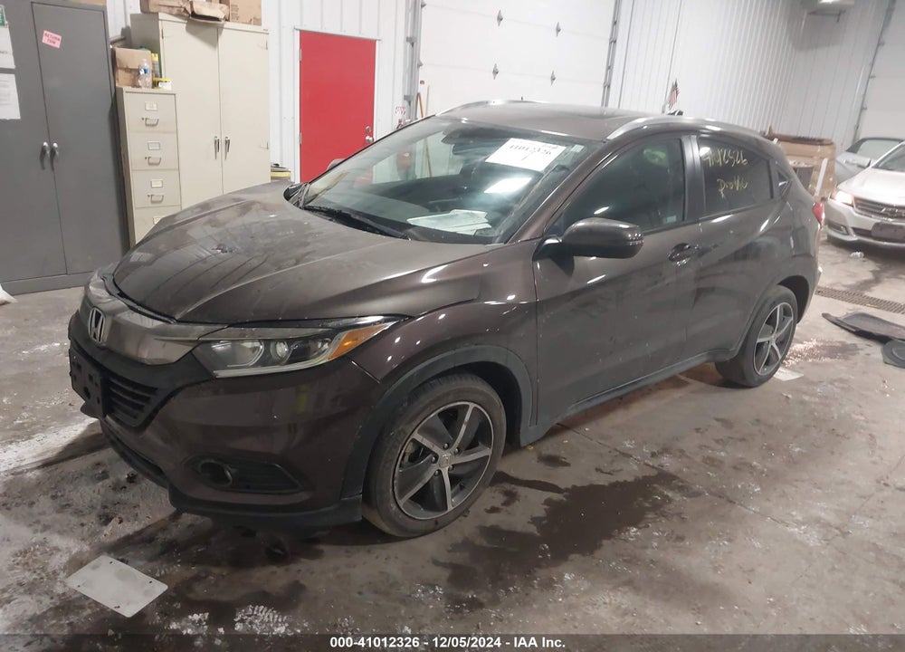 2022 HONDA HR-V AWD EX VIN: 3CZRU6H53NM707347