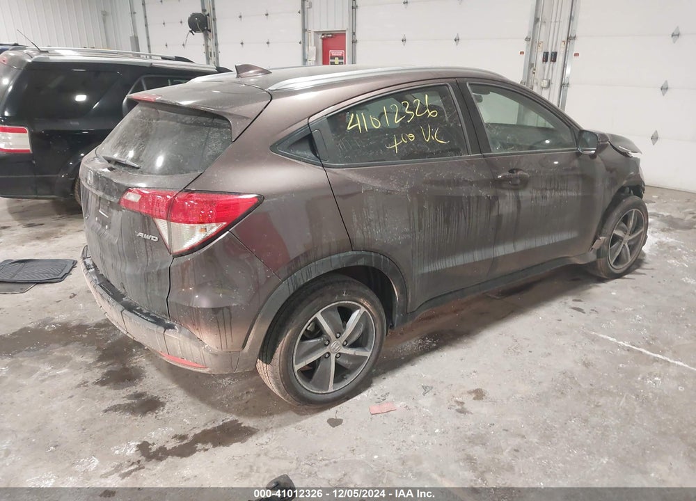 2022 HONDA HR-V AWD EX VIN: 3CZRU6H53NM707347