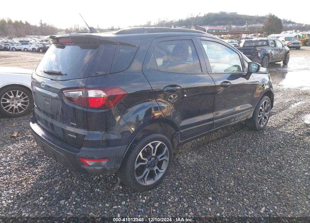 2020 FORD ECOSPORT SES VIN: MAJ6S3JL3LC368650