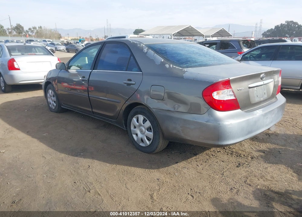 2003 TOYOTA CAMRY LE VIN: 4T1BE30K23U685737