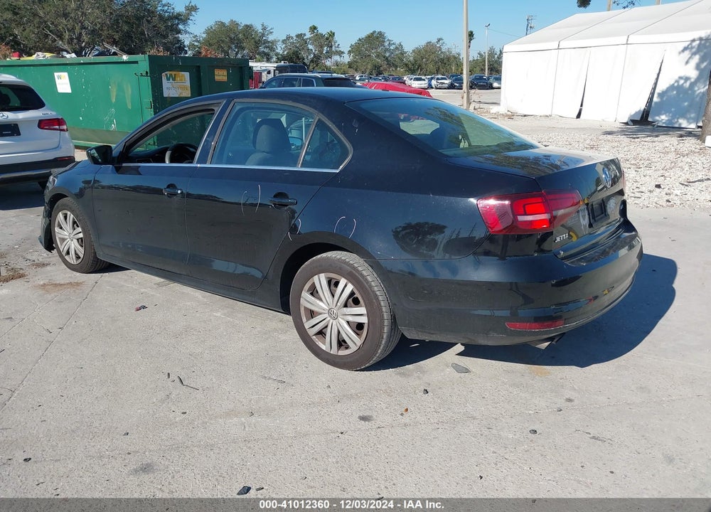 2017 VOLKSWAGEN JETTA 1.4T S VIN: 3VW2B7AJ9HM376785