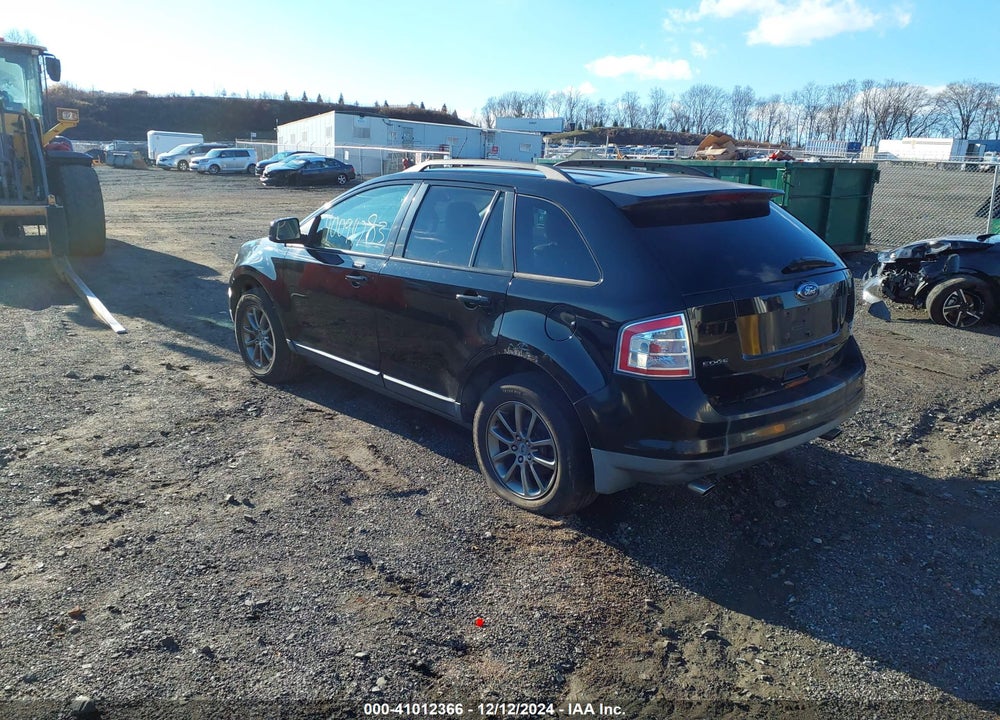 2008 FORD EDGE SEL VIN: 2FMDK48C88BB30647