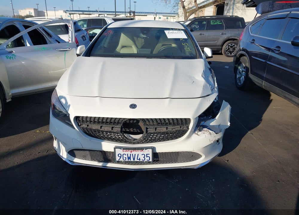 2018 MERCEDES-BENZ CLA 250 VIN: WDDSJ4EB4JN601610
