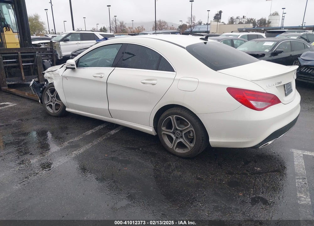 2018 MERCEDES-BENZ CLA 250 VIN: WDDSJ4EB4JN601610