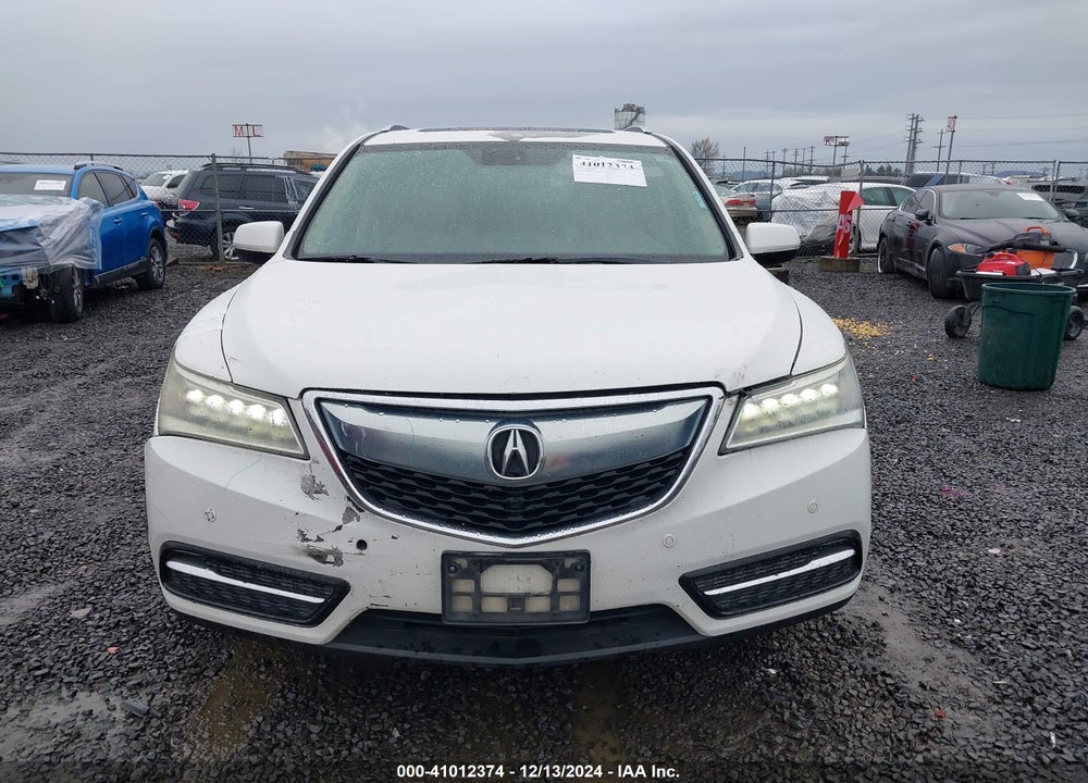 2014 ACURA MDX VIN: 5FRYD3H86EB010378