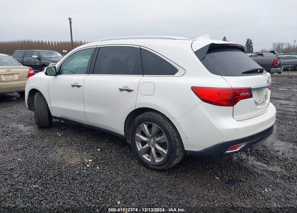 2014 ACURA MDX VIN: 5FRYD3H86EB010378