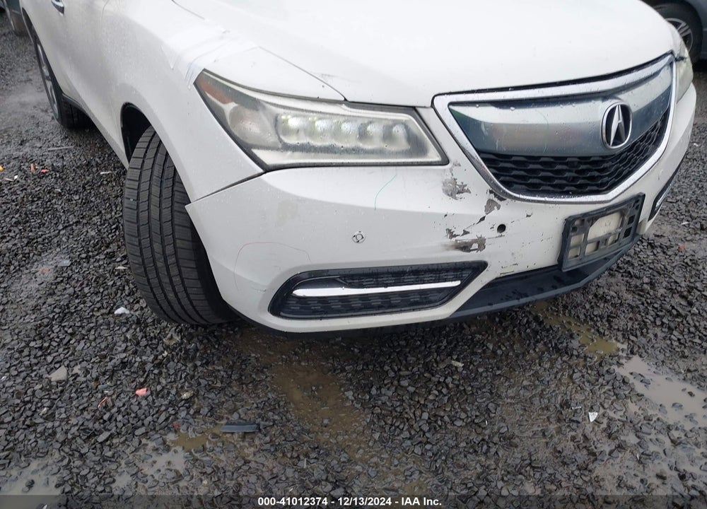 2014 ACURA MDX VIN: 5FRYD3H86EB010378