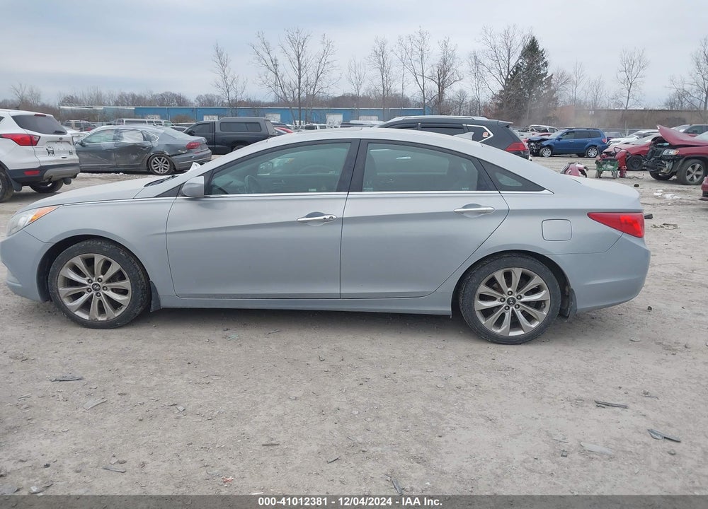 2013 HYUNDAI SONATA SE VIN: 5NPEC4AC4DH550095