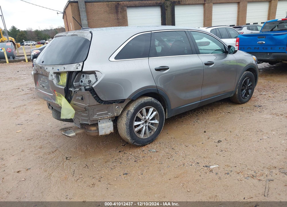 2019 KIA SORENTO 2.4L L VIN: 5XYPG4A36KG530433