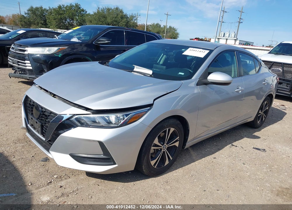 2021 NISSAN SENTRA SV XTRONIC CVT VIN: 3N1AB8CV5MY312818