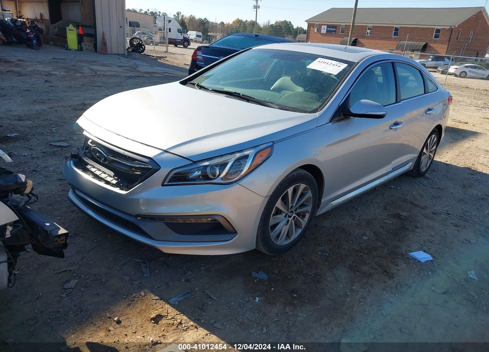 2017 HYUNDAI SONATA SPORT VIN: 5NPE34AF1HH573740