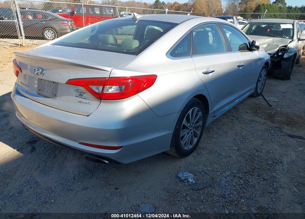 2017 HYUNDAI SONATA SPORT VIN: 5NPE34AF1HH573740
