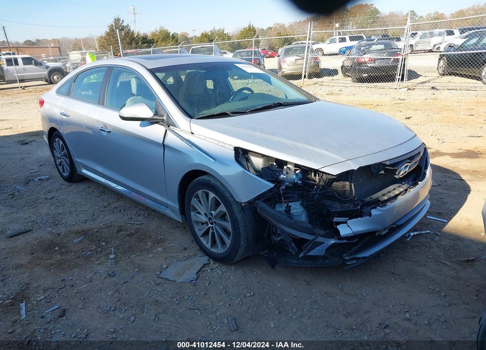 2017 HYUNDAI SONATA SPORT VIN: 5NPE34AF1HH573740