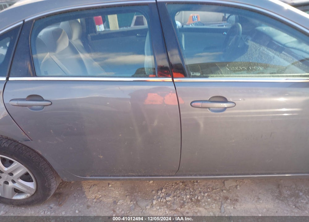 2008 CHEVROLET IMPALA LS VIN: 2G1WB58K989201865