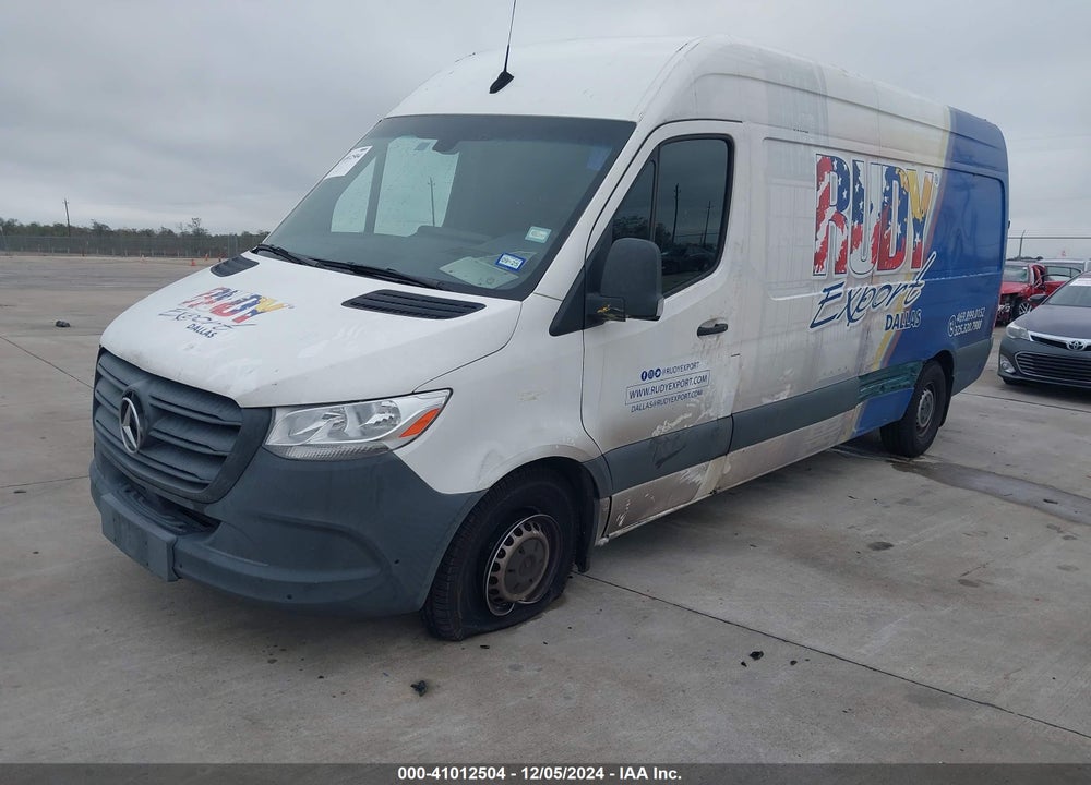 2019 MERCEDES-BENZ SPRINTER 2500 HIGH ROOF V6 VIN: WD4PF1CD2KP161046