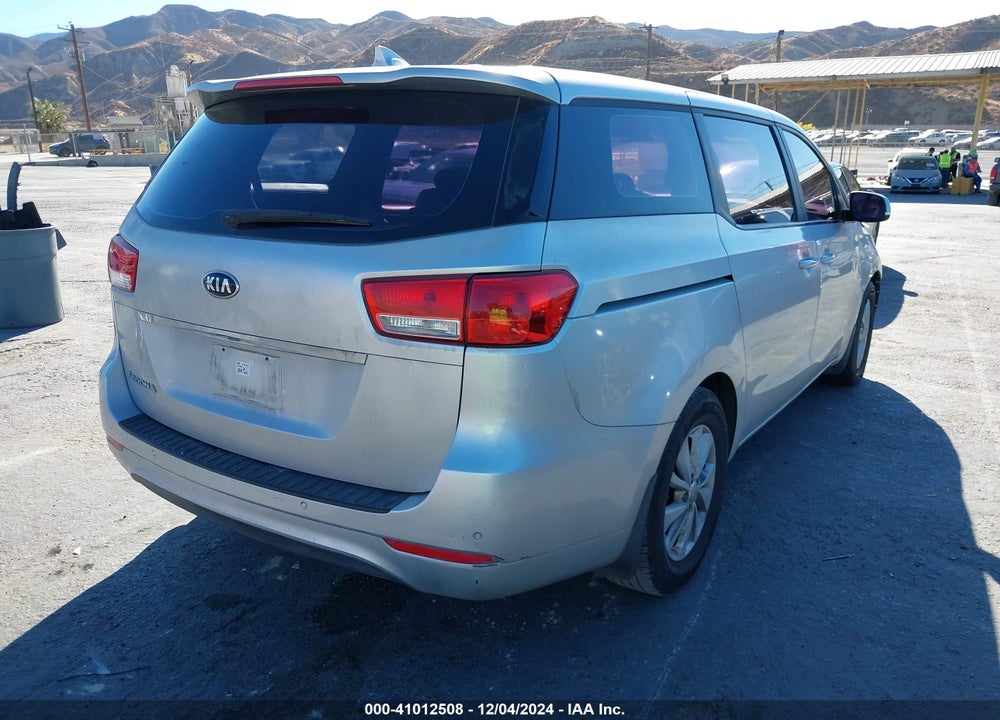 2015 KIA SEDONA L VIN: KNDMA5C19F6066875