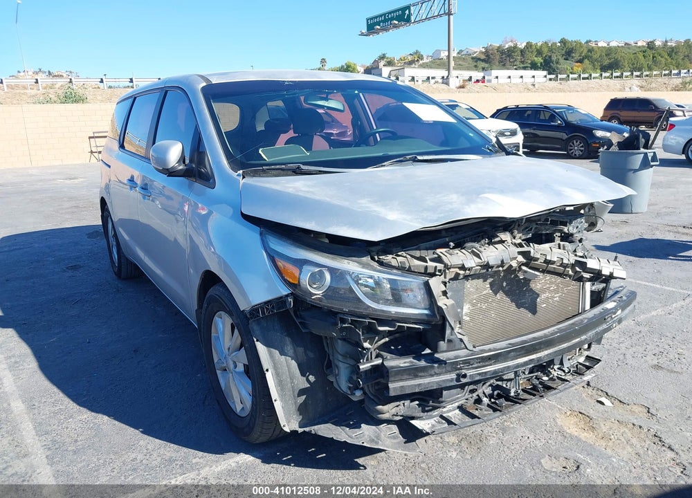 2015 KIA SEDONA L VIN: KNDMA5C19F6066875