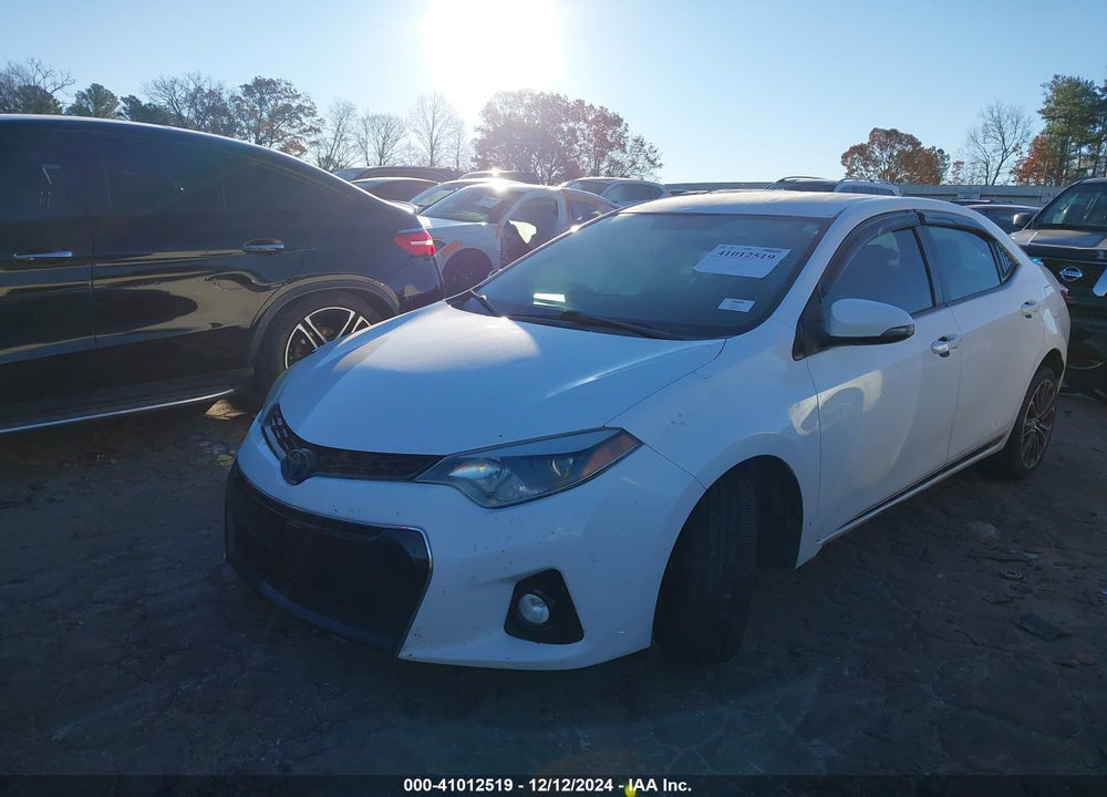 2015 TOYOTA COROLLA S PLUS VIN: 2T1BURHE9FC398521