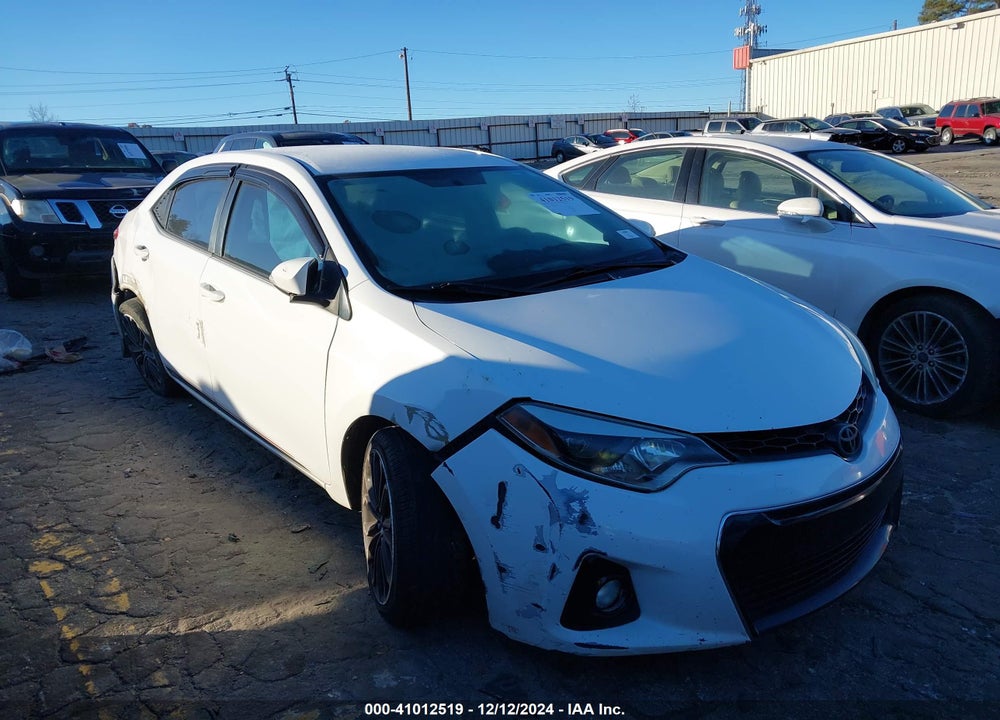 2015 TOYOTA COROLLA S PLUS VIN: 2T1BURHE9FC398521