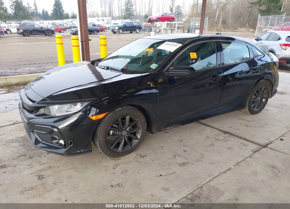 2020 HONDA CIVIC EX-L VIN: SHHFK7H85LU408229