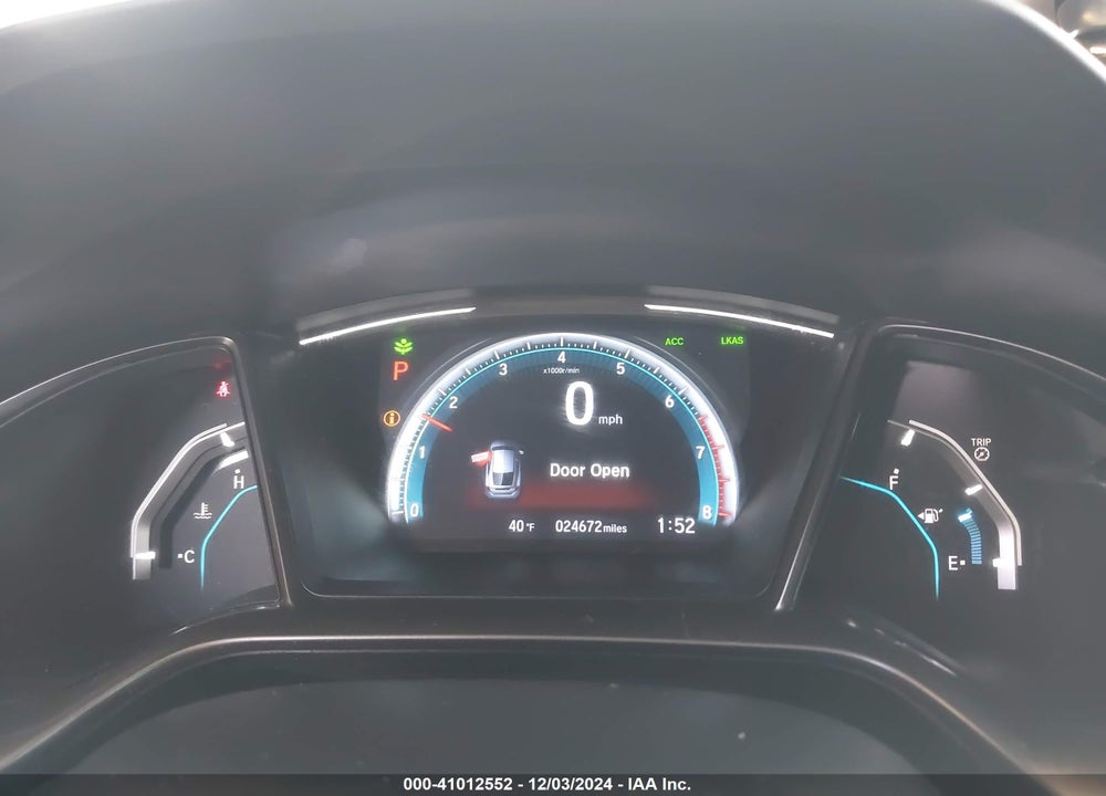 2020 HONDA CIVIC EX-L VIN: SHHFK7H85LU408229