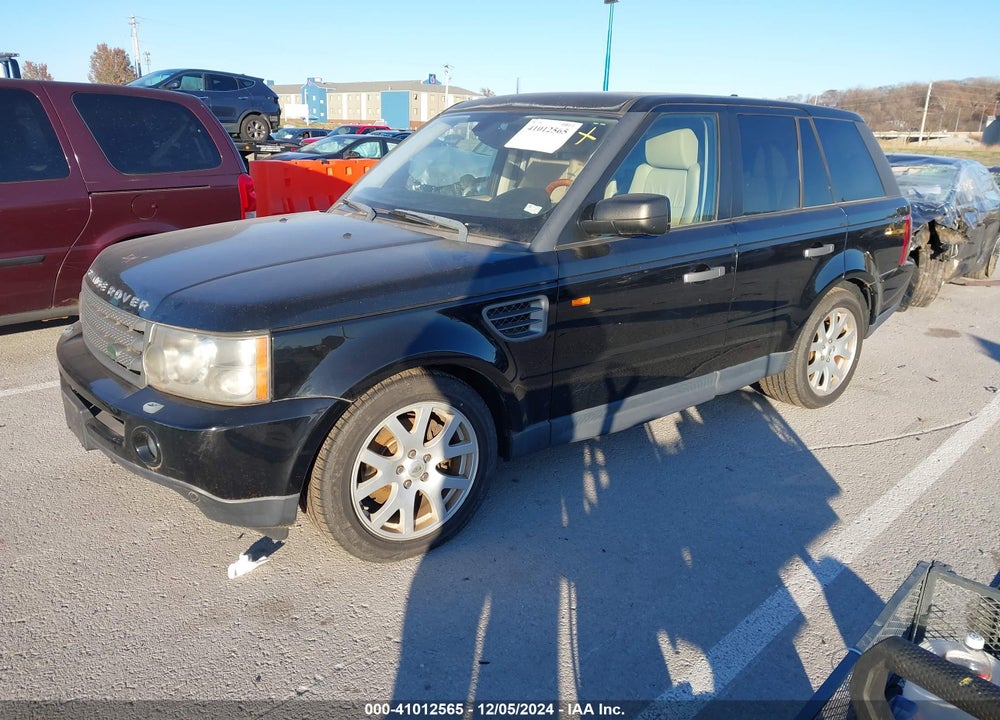 2008 LAND ROVER RANGE ROVER SPORT HSE VIN: SALSK25458A148038