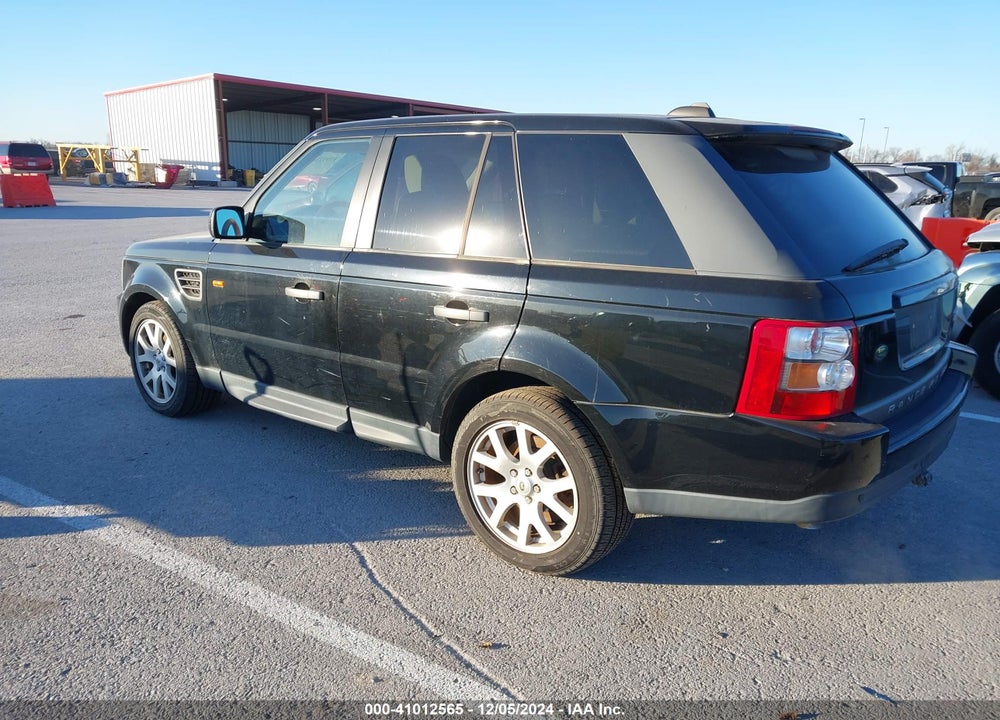 2008 LAND ROVER RANGE ROVER SPORT HSE VIN: SALSK25458A148038