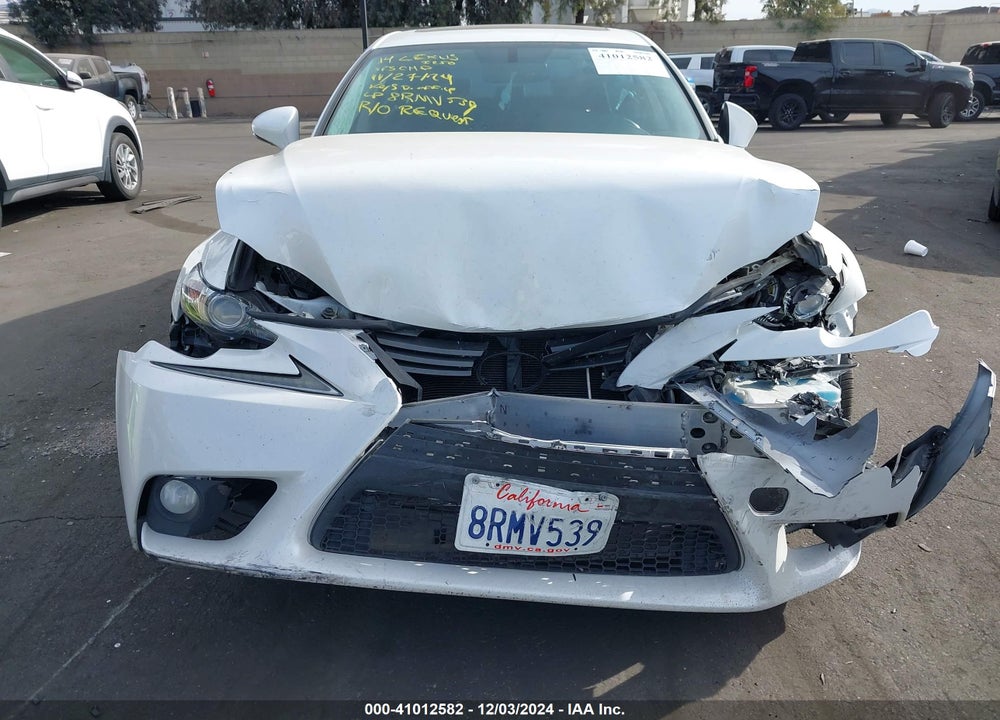 2014 LEXUS IS 250 VIN: JTHBF1D26E5036728