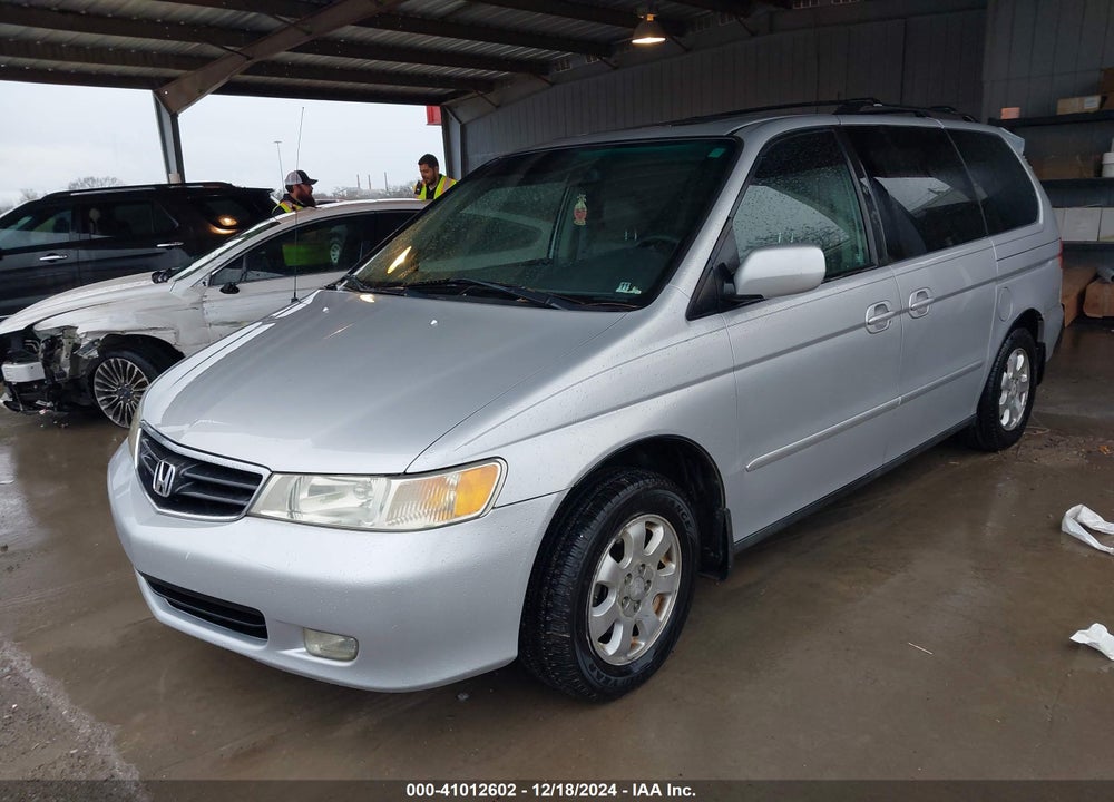 2002 HONDA ODYSSEY EX-L VIN: 2HKRL18942H524085