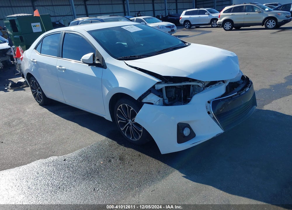 2014 TOYOTA COROLLA S PLUS VIN: 5YFBURHEXEP122038