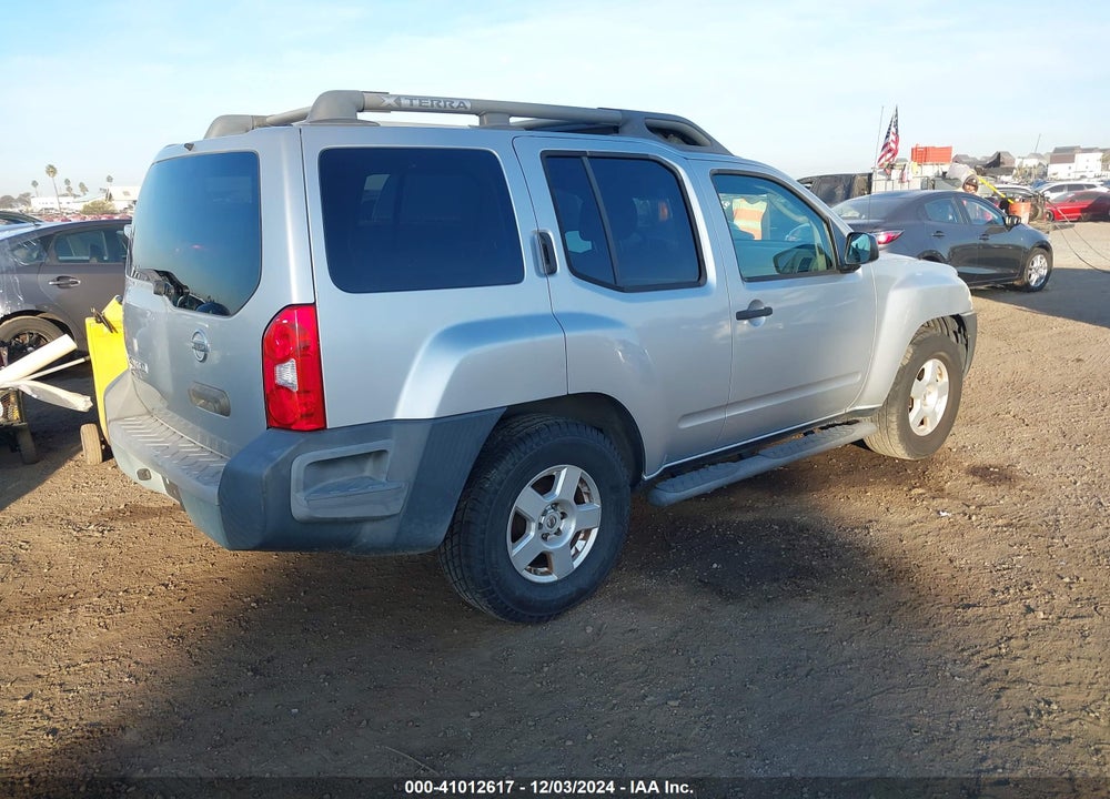 2007 NISSAN XTERRA S VIN: 5N1AN08U07C531362