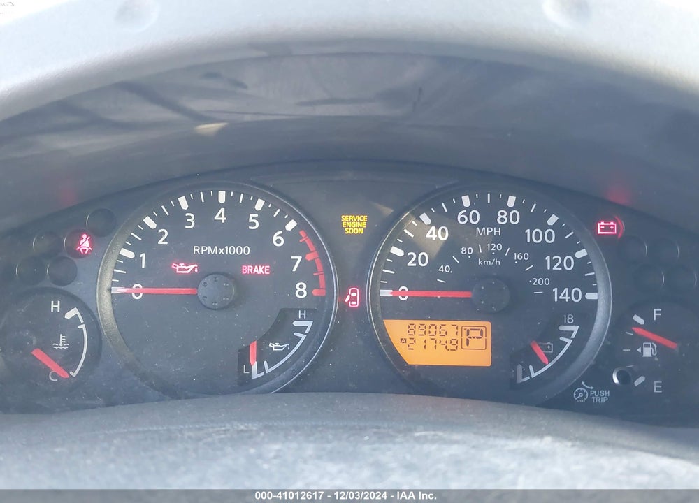 2007 NISSAN XTERRA S VIN: 5N1AN08U07C531362