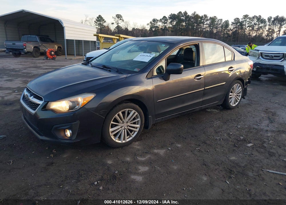 2012 SUBARU IMPREZA 2.0I LIMITED VIN: JF1GJAH60CH013286