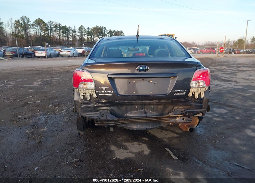 2012 SUBARU IMPREZA 2.0I LIMITED VIN: JF1GJAH60CH013286