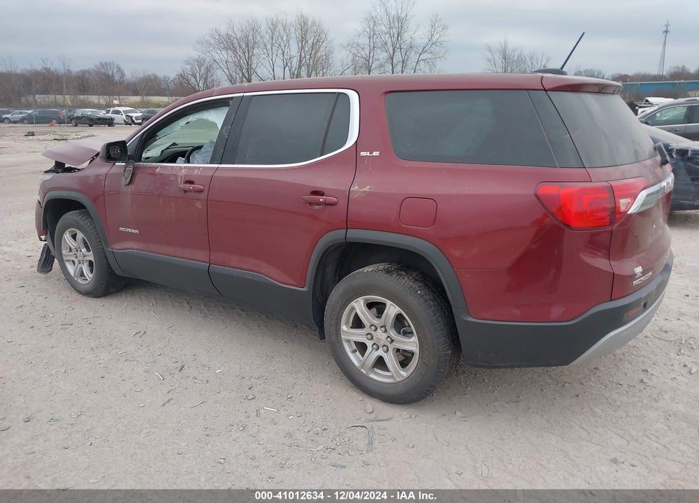 2018 GMC ACADIA SLE-1 VIN: 1GKKNKLA2JZ208411