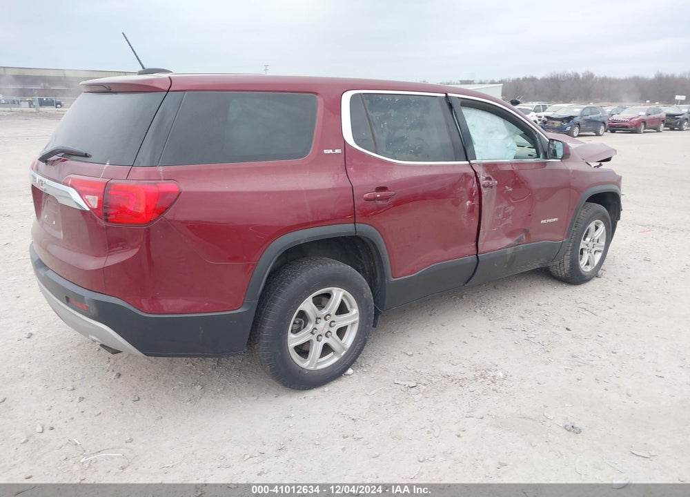 2018 GMC ACADIA SLE-1 VIN: 1GKKNKLA2JZ208411
