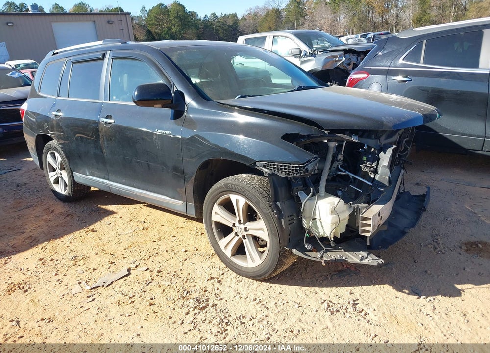2013 TOYOTA HIGHLANDER LIMITED V6 VIN: 5TDYK3EH6DS132812