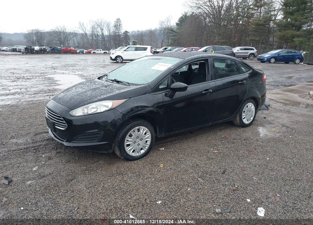 2016 FORD FIESTA S VIN: 3FADP4AJ5GM154471