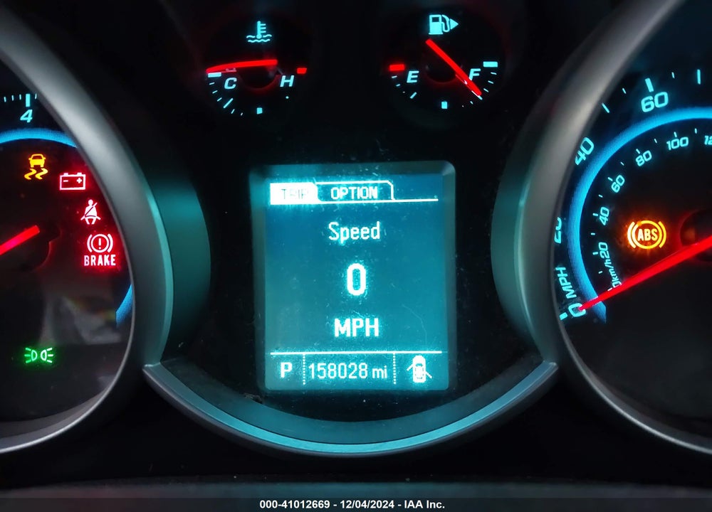 2013 CHEVROLET CRUZE 1LT AUTO VIN: 1G1PC5SB8D7109863