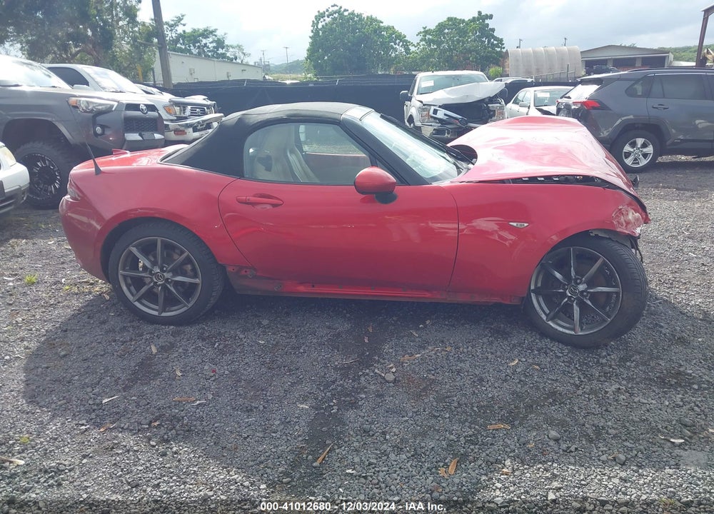 2016 MAZDA MX-5 MIATA GRAND TOURING VIN: JM1NDAD77G0100727