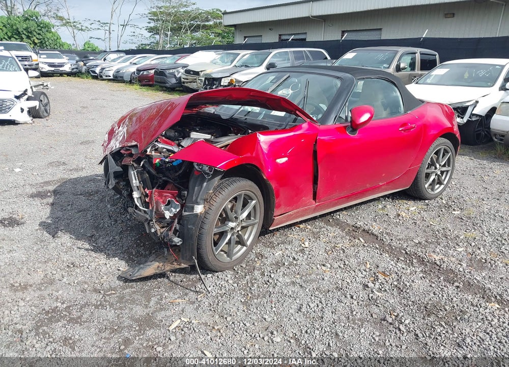 2016 MAZDA MX-5 MIATA GRAND TOURING VIN: JM1NDAD77G0100727